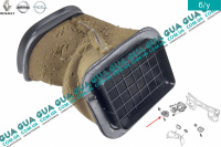 Воздуховод отопителя / печки салона правый