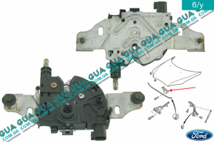 Замок капота Ford / ФОРД MONDEO III 2001-2007 / МОНДЕО 3 2.0 16V (1999 куб.см.)