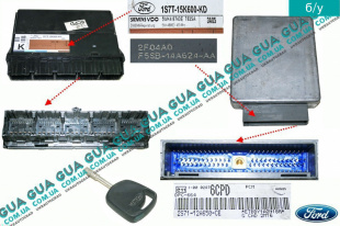 Электронный блок управления двигателем / Комплект ( ЭБУ / ECU )   