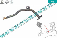 Трубка обратки масла с турбины ( слива масла ) Renault / РЕНО MASCOTT 2004-2010 / МАСКОТ 04-10 3.0TDI (2953 куб.см.)