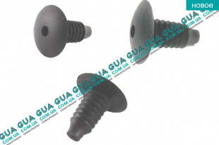 Клипса крепление бампера / дифузора / обшивки дверей   