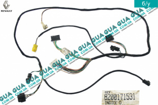 Электропроводка ( жгут проводов ) передних фар	   