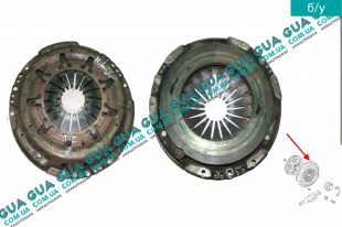 Корзина сцепления Toyota / ТОЙОТА HILUX 1997-2005  3.0D-4D (2982 куб.см.)