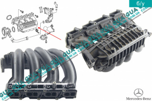  Коллектор впускной ( пластик )   