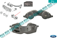 Блок кнопок центральной консоли ( рециркуляция воздуха салона / подогрев заднего стекла ) Ford / ФОРД CONNECT 2002-2013 / КОННЕКТ 02-13 1.8TDCI (1753 куб.см)