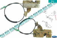 Замок двери задней левой  Ford / ФОРД ESCORT 1992-1995 / ЭСКОРТ 92-95 1.3 (1299 куб. см.)