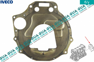 Защитный кожух / крышка маховика / КПП   