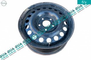 Диск колесный R15 6Jx15H2 ET49 металлический ( стальной / железный )   