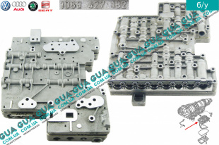 Гидроблок управления АКПП ( мехатроник ) BMW / БМВ 5-series E60 2003-2010 530xi ( 2996 куб. см.)