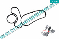 Прокладка масляного радиатора ( теплообменника ) BMW / БМВ 3-series E46 1998-2005 330d (2993 куб.см)