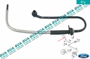 Шланг / патрубок вакуумной системы ( трубка ) Ford / ФОРД MONDEO III 2001-2007 / МОНДЕО 3 2.2TDCI (2198 куб.см.)