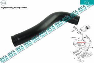 Шланг трубка заливной горловины топливного бака   