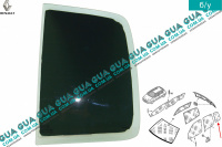 Стекло двери задней левой ( форточка ) Renault / РЕНО CLIO II / КЛИО 2 1.9DTI (1870 куб.см.)