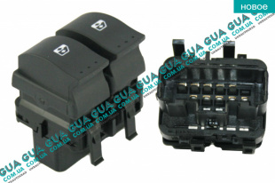 Кнопка стеклоподъемника левая с 09-   