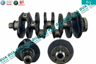 Коленчатый вал ( коленвал ) стандарт   