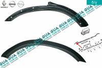 Молдинг / листва ( накладка ) переднего крыла правого