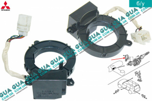 Датчик угла поворота руля Mitsubishi / МИТСУБИСИ PAJERO IV 2006- / ПАДЖЕРО 4 06- 3.2DI-D (3200 куб.см.)