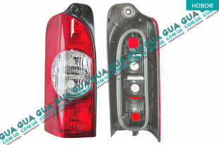 Фонарь задний левый с 03-   