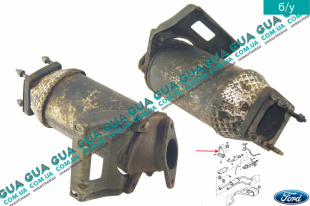 Корпус катализатора Ford / ФОРД MONDEO III 2001-2007 / МОНДЕО 3 2.0TDCI (1998 куб.см.)