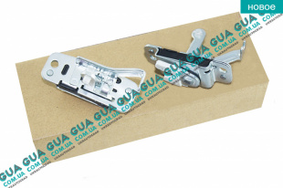 Замок боковой правой сдвижной двери верхний ( лягушка / защелка / флажок )   