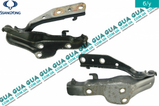 Петля / навес капота правая SsangYong / САНГЙОНГ KYRON 2.0XDI (1998 куб.см.)