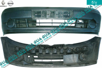 Бампер передний с 2003 Renault / РЕНО KANGOO 1997-2007 / КАНГУ 97-07 1.5DCI (1461 куб.см.)