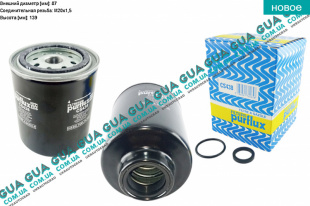 Фильтр топливный ( под датчик ) Mitsubishi / МИТСУБИСИ L200 1996-2006 / Л200 96-06 2.5TD 4WD (2477 куб.см.)