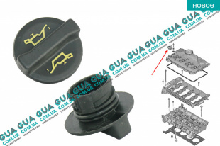 Крышка маслозаливной горловины   