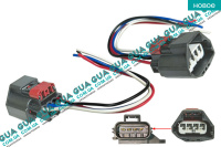 Фишка / разъем / штекер с проводами датчика давления наддува воздуха мапсенсора (  давления во впускном колекторе  ) 4 контакта