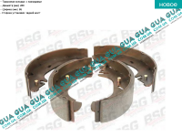 Тормозные колодки задние ( барабанные ) ( R 15 )