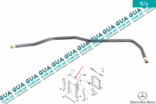 Патрубок / трубка системы охлаждения   