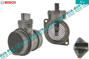 Расходомер воздуха ( воздухомер / датчик массового расхода воздуха ) ДМРВ   