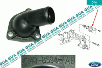 Фланец системы охлаждения ( Корпус термостата )