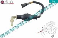 Насос ручной подкачка топлива (груша) Citroen / СИТРОЭН JUMPY III 2007- / ДЖАМПИ 3 2.0v16 HDI (1997куб.см.)