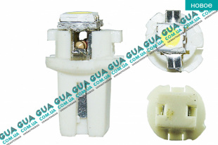 Лампа / лампочка  T5 - B8.3 - 1smd - 5050 LED в панель приборов SsangYong / САНГЙОНГ KYRON 2.0XDI (1998 куб.см.)