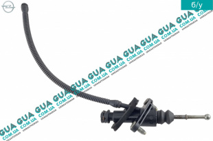 Главный цилиндр сцепления Opel / ОПЕЛЬ CORSA C 2000-2009 / КОРСА С 00-09 1.7DTI V16 (1686 куб. см.)