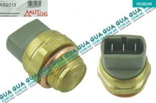 Термовыключатель вентилятора радиатора ( Датчик включения вентилятора ) ( 3 контакта )   