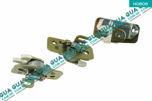 Замок боковой сдвижной / задней распашной двери верхний ( лягушка / защелка / флажок )   