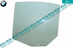 Стекло двери задней левой BMW / БМВ 5-series E60 2003-2010  525xi ( 2996 куб. см.)