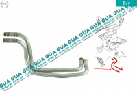 Комплект трубок радиатора печки  