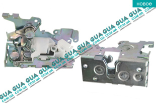 Замок правой боковой / сдвижной двери ( задний )   