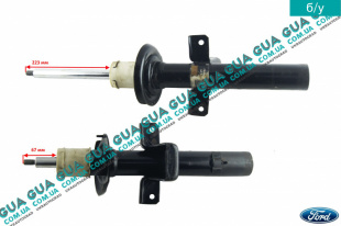 Амортизатор задний газомасляний / стойка    