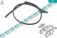 Уплотнитель двери левый верхний ( лифтбек ) Renault / РЕНО LAGUNA II / ЛАГУНА 2 2.2DCI (2188 куб.см.),