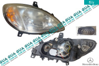 Фара передняя правая ДЕФЕКТ Mercedes / МЕРСЕДЕС VITO W639 2003- / ВИТО 639 03- 3.5 (3498 куб.см.)