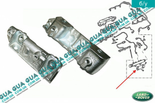 Кронштейн крепления топливной рейки / рампы / Common Rail   