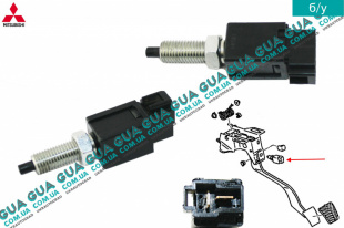 Датчик положения педали сцепления / выключатель сигнала торможения    