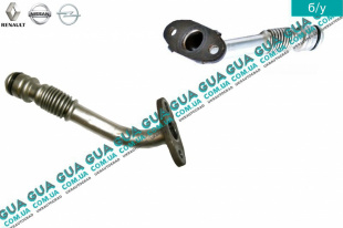 Трубка обратки масла с турбины ( слива масла )   