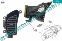 Дефлектор / воздушная заслонка обдува кабины левая Nissan / НИССАН ALMERA N16 / АЛЬМЭРА Н16 2.2 DCI ( 2184 куб.см.)