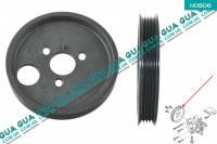 Шкив насоса гидроусилителя руля ( Шкив привода ГУР ) 4 ручейка Ford / ФОРД TRANSIT TOURNEO 2006- / ТРАНЗИТ ТОРНЭО 06- 2.2TDCI (2198 куб.см.)