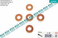 Уплотнительное кольцо форсунки ( прокладка / шайба 1шт )